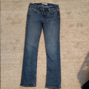 Hollister Women's Straight Leg Blue Jeans